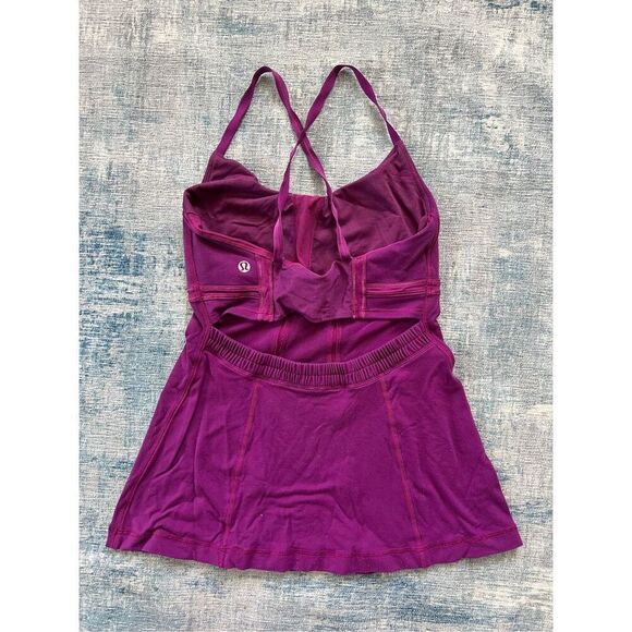 Lululemon Potion Purple Mynah Tank Top Size 4 - Picture 6 of 7